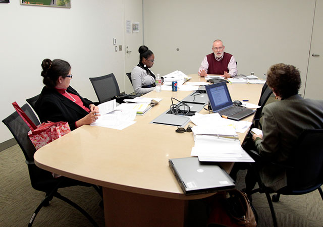 Group in a conference room.