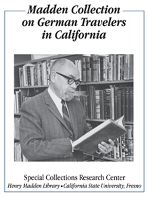 Madden Collection of German Travelers in California bookplate
