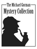 Michael Gorman Mystery Collection bookplate, featuring a classical silhouette of Sherlock Holmes.